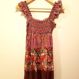 Multicolored Sleeveless Top